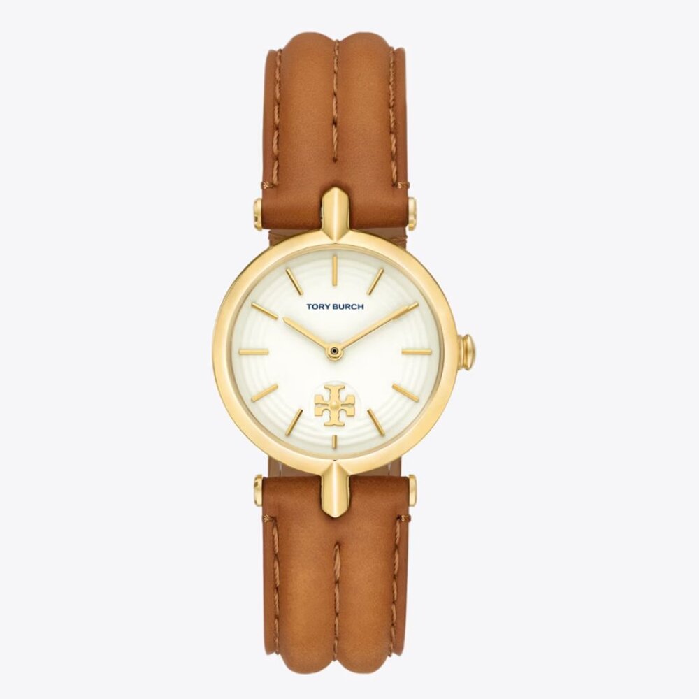 Tory Burch Gold and Brown Women's Watch